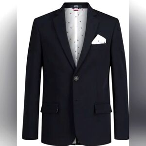 Calvin Klein Boys Big Kids Navy Blazer